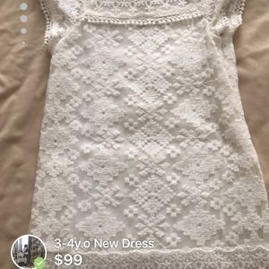 New Dress for girl 3-4 y.o (Not Used)